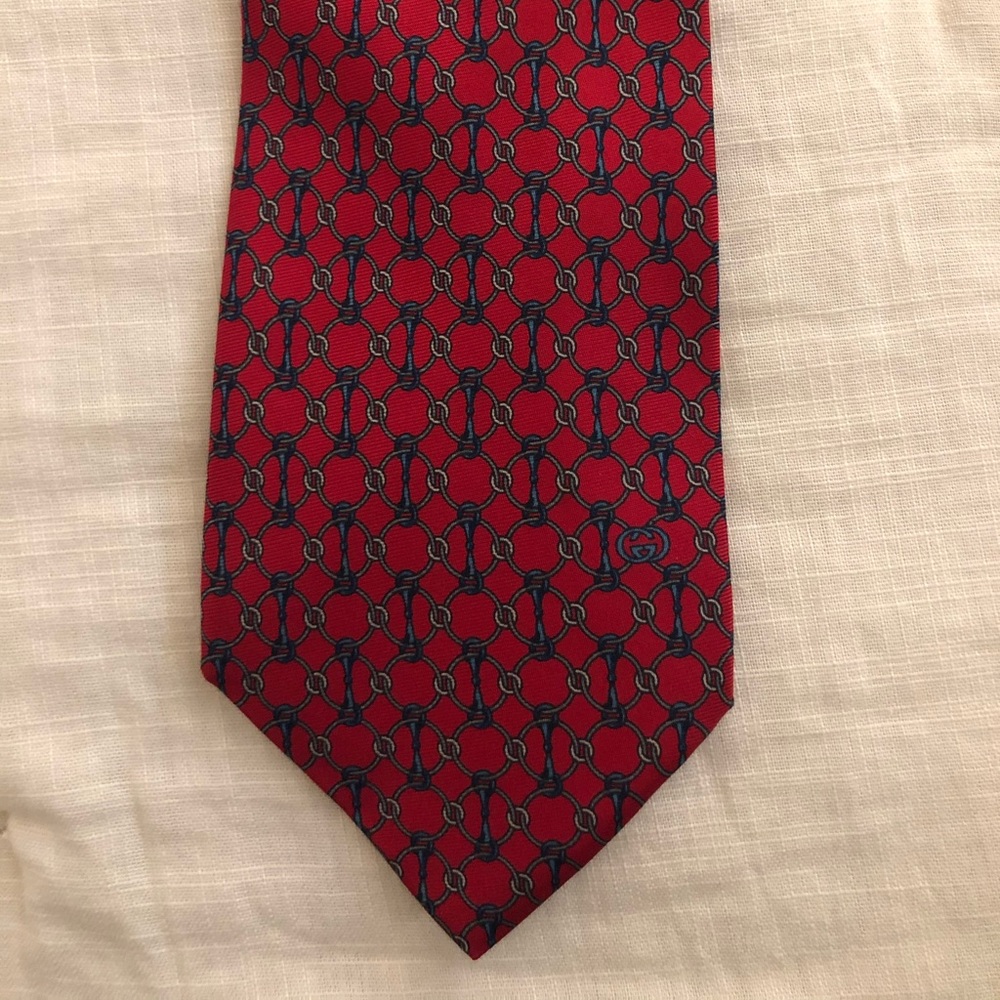 Hermès silk tie